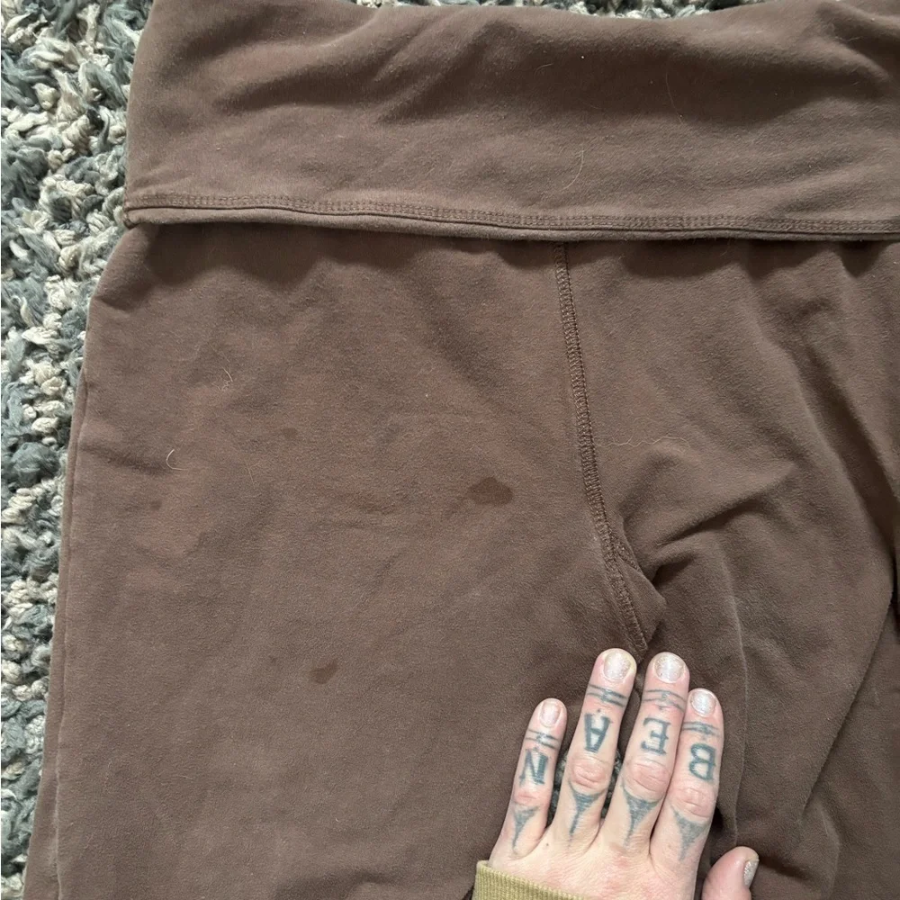 PacSun Chocolate Brown Flare Pants - Picture 5 of 5